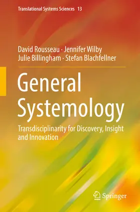 Rousseau / Wilby / Billingham | General Systemology | E-Book | sack.de