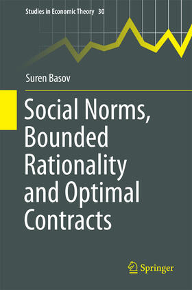 Basov | Social Norms, Bounded Rationality and Optimal Contracts | E-Book | sack.de