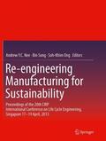 Nee / Ong / Song |  Re-engineering Manufacturing for Sustainability | Buch |  Sack Fachmedien