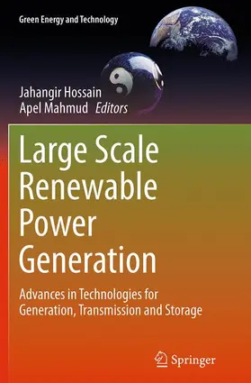 Mahmud / Hossain |  Large Scale Renewable Power Generation | Buch |  Sack Fachmedien