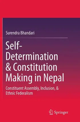 Bhandari |  Self-Determination & Constitution Making in Nepal | Buch |  Sack Fachmedien