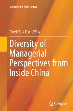 Foo |  Diversity of Managerial Perspectives from Inside China | Buch |  Sack Fachmedien