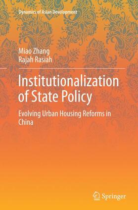 Zhang / Rasiah | Institutionalization of State Policy | Buch | 978-981-10-1383-6 | sack.de