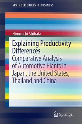 Shibata | Explaining Productivity Differences | Buch | 978-981-10-1958-6 | sack.de
