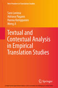 Laviosa / Pagano / Kemppanen |  Textual and Contextual Analysis in Empirical Translation Studies | eBook | Sack Fachmedien