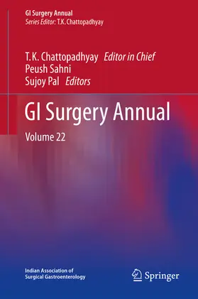 Sahni / Chattopadhyay / Pal |  GI Surgery Annual | eBook | Sack Fachmedien