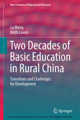 Wang / Lewin | Two Decades of Basic Education in Rural China | E-Book | sack.de