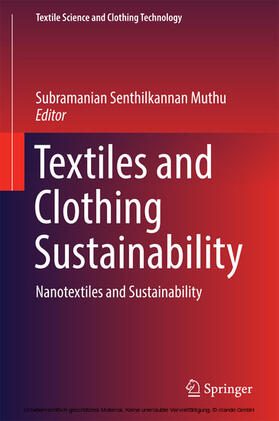 Muthu | Textiles and Clothing Sustainability | E-Book | sack.de