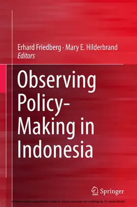 Friedberg / Hilderbrand | Observing Policy-Making in Indonesia | E-Book | www.sack.de