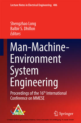 Long / Dhillon | Man-Machine-Environment System Engineering | E-Book | sack.de