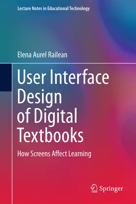 Railean | User Interface Design of Digital Textbooks | E-Book | sack.de