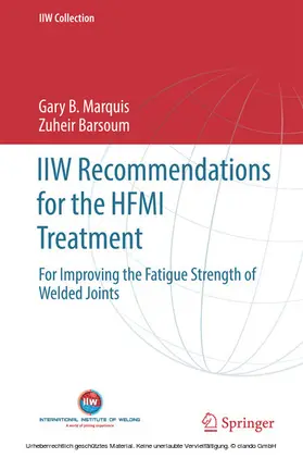 Marquis / Barsoum |  IIW Recommendations for the HFMI Treatment | eBook | Sack Fachmedien