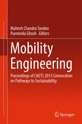 Tandon / Ghosh |  Mobility Engineering | eBook | Sack Fachmedien