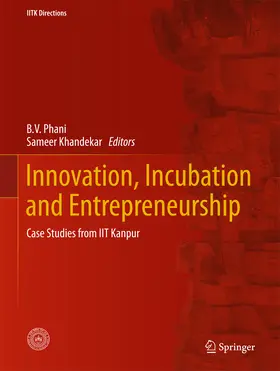Phani / Khandekar | Innovation, Incubation and Entrepreneurship | E-Book | www.sack.de