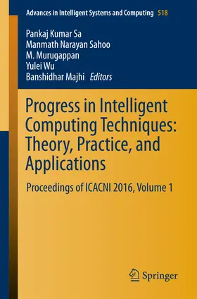 Sa / Sahoo / Murugappan |  Progress in Intelligent Computing Techniques: Theory, Practice, and Applications | eBook | Sack Fachmedien