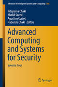 Chaki / Saeed / Cortesi |  Advanced Computing and Systems for Security | eBook | Sack Fachmedien