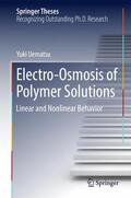 Uematsu |  Electro-Osmosis of Polymer Solutions | Buch |  Sack Fachmedien
