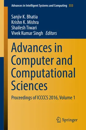 Bhatia / Mishra / Tiwari | Advances in Computer and Computational Sciences | E-Book | sack.de