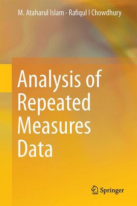 Chowdhury / Islam |  Analysis of Repeated Measures Data | Buch |  Sack Fachmedien