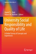 Shek / Hollister |  University Social Responsibility and Quality of Life | eBook | Sack Fachmedien