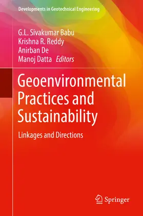 Sivakumar Babu / Reddy / De | Geoenvironmental Practices and Sustainability | E-Book | sack.de