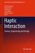 Hasegawa / Konyo / Kajimoto |  Haptic Interaction | Buch |  Sack Fachmedien