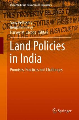 Pellissery / Jacobs / Davy | Land Policies in India | Buch | 978-981-10-4207-2 | sack.de