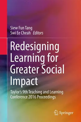 Cheah / Tang |  Redesigning Learning for Greater Social Impact | Buch |  Sack Fachmedien