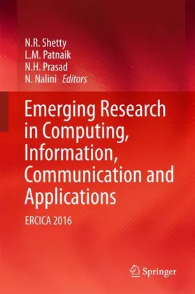 Shetty / Patnaik / Prasad |  Emerging Research in Computing, Information, Communication and Applications | Buch |  Sack Fachmedien