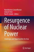 Janardhanan / Grover / Pant |  Resurgence of Nuclear Power | Buch |  Sack Fachmedien
