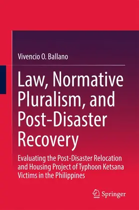 Ballano |  Law, Normative Pluralism, and Post-Disaster Recovery | Buch |  Sack Fachmedien