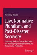 Ballano |  Law, Normative Pluralism, and Post-Disaster Recovery | Buch |  Sack Fachmedien