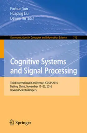 Sun / Liu / Hu |  Cognitive Systems and Signal Processing | eBook | Sack Fachmedien