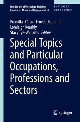 D'Cruz / Tye-Williams / Noronha |  Special Topics and Particular Occupations, Professions and Sectors | Buch |  Sack Fachmedien