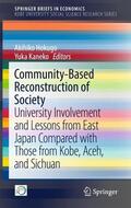 Hokugo / Kaneko |  Community-Based Reconstruction of Society | Buch |  Sack Fachmedien