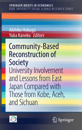 Hokugo / Kaneko | Community-Based Reconstruction of Society | E-Book | sack.de