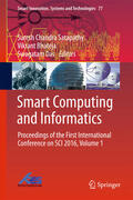 Satapathy / Bhateja / Das |  Smart Computing and Informatics | eBook | Sack Fachmedien