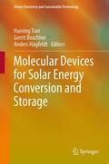 Tian / Hagfeldt / Boschloo |  Molecular Devices for Solar Energy Conversion and Storage | Buch |  Sack Fachmedien