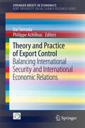 Achilleas / Tamada |  Theory and Practice of Export Control | Buch |  Sack Fachmedien