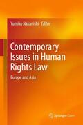 Nakanishi |  Contemporary Issues in Human Rights Law | Buch |  Sack Fachmedien