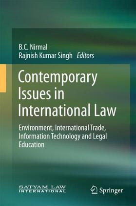 Singh / Nirmal |  Contemporary Issues in International Law | Buch |  Sack Fachmedien