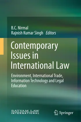 Nirmal / Singh | Contemporary Issues in International Law | E-Book | sack.de