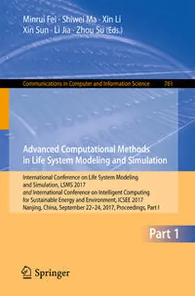 Fei / Ma / Li | Advanced Computational Methods in Life System Modeling and Simulation | E-Book | sack.de