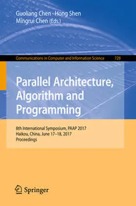 Chen / Shen | Parallel Architecture, Algorithm and Programming | E-Book | www.sack.de