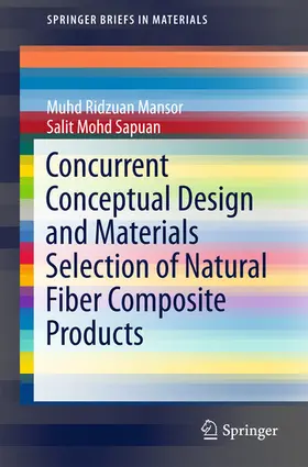 Mansor / Mohd Sapuan |  Concurrent Conceptual Design and Materials Selection of Natural Fiber Composite Products | eBook | Sack Fachmedien