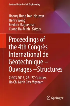 Tran-Nguyen / Ha-Minh / Wong |  Proceedings of the 4th Congrès International de Géotechnique - Ouvrages -Structures | Buch |  Sack Fachmedien