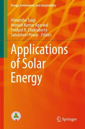Tyagi / Powar / Agarwal | Applications of Solar Energy | Buch | 978-981-10-7205-5 | sack.de