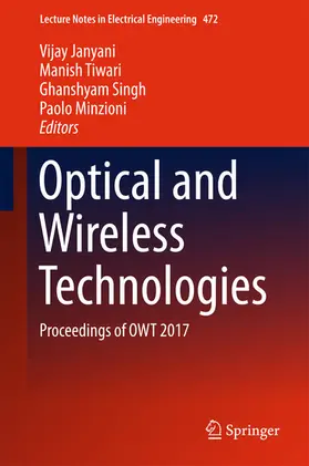 Janyani / Tiwari / Singh |  Optical and Wireless Technologies | eBook | Sack Fachmedien
