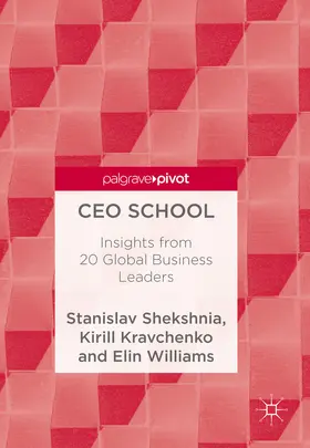 Shekshnia / Kravchenko / Williams | CEO School | E-Book | www.sack.de