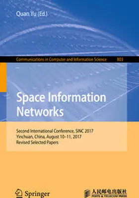 Yu |  Space Information Networks | eBook | Sack Fachmedien
